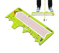 Golf Swing Trainer, Golf Training Mat | Position Assist Golf Stand Mat with Rubber Bottom,Folding Practice Tools