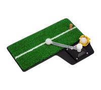 Golf Swing Trainer - Height Adjustable Exercise Simulator, Golf Swing Training Set for Men and Women with Alignment Feedback, Golf Practice Equipment for Driving Range Skill Training in the House