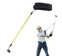 Golf Swing Trainer - Outdoor Training Aid, Practice Alignment Stick,