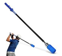 Golf Swing Trainer - Swing Practice Trainer | Warm Up Exercise Aid | Portable Golf Alignment Stick Sound Feedback Training Rod With Hand Position Correction For Indoor Outdoor Course
