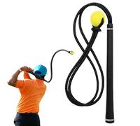 Golf Swing Trainer, Swing Rope Training, Adjustable Practice Equipment, Flexibility Strength Tool, Rhythm for Beginners Seniors and Junior Golfers to Improve Speed Form, 37.8 inches long