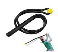 Golf Swing Trainer with Rope - Training Equipment | Portable Golf Trainer for Golfers Men Women Young at Home Garage Travel