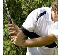 Golf Swing Training Aid - Adjustable Swing Correcting Arm Band For Men Women & Beginners | Elastic position Correction Strap Improves Mechanics & Stability For Driving Range Practice