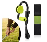 Golf Swing Training Aid,Golfs Training Ball Helps Train Proper Swing Mechanics Corrective Grip Design,Unique Alignment Rod Head,Helps Train Proper Swing Mechanics