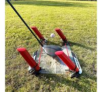 Golf Swing Training Aid Improve Your Swing Rotate and hit The Golf Ball to Practice Straight Fade and Draw line