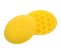 Golf Swing Training Pedal, Non-Slip Silicone Pad for Beginners Practice | Adjustable Feedback Guides Weight Transfer, Balance and Posture, Yellow Design for Driving Range or Course