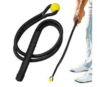Golf Swing Training Rope, Portable Practice Aid | Portable golf training rope improves swing rhythm flexibility and warming up for practice c