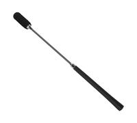 Golf Swing Training Stick Adjustable Enhanced Performance for Indoor Practice 43" X 4" X 4" EVA Rubber (Black)