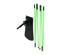Golf Swing Training Stick Holder for Men Women Golfer | Golf Alignment Sticks Alignment Portable Training Tools for Beginners Outdoor Backyard Green Driving Range