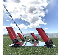 Golf Swing Training To Improve Your Swing With Chipping And Correction, Swing Training To Help Improve Your Swing Spin, Play Golf Straight Line Practice.