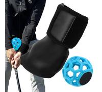 Golf Swing Training Tool - Swing Trainer for Golfers Left Handed | Adjustable Sports Training Equipment with Ball for Teens Young Men Women