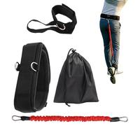 Golf Swing Training - with Adjustable Belt Bag and Ankle Strap, Swing Golf Training Tools | for Practice in the Garden Inner Yard Garage Living Room Home Gym