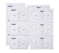 Golf Tape - Precision Golf Instructor Adhesives with Accurate Swing Feedback, Simple to Apply Design, Durable Adhesive Material | Face Labels