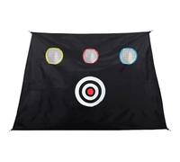Golf Target Cloth Golf Target for Net Replacement Target, Golf Cloth, Golf Swing Cut Rod Practice Cloth, Three Hole Canvas, Golf Hitting Net