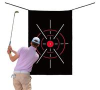 Golf Target - Golf Practice Target | Thickened batting mat with strike zone, help to develop precision golf skills for home use and training professional amateur players
