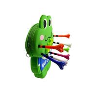 Golf Tee Bag, Frog Ball Holder, Cute Organizer Pouch, Lightweight Clip-On Design,1 Piece, Green, 5.91x4.33 inches Soft Fabric Material for Women Golfers, Training, Course Practice Days