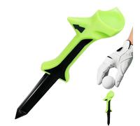 Golf Tee For Course: 10° Angle Performance Support | Low Friction Launch Control For Driver , Stable Tapered Base Design, Training Aid In The Field