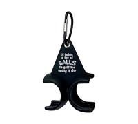 Golf Tee Holder, Ball Organizer Dispenser, Lightweight Tee Carrier, Funny Golf Accessory, Portable Practice Tool, for Indoor Outdoor Backyard Driving Range Course Travel Practice