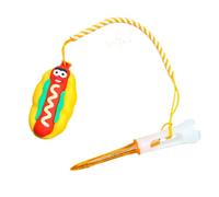 Golf Tee Holder Ring - Plastiic Anti Lost Accessory, Cartoon Sports Gear, Practice Training Aid, Portable Strap Design With Funny Style | Anti Lost Golf Tee Hanger For Father Mother Boyfriend Golfer