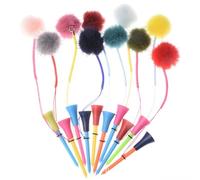 Golf Tee - Rubber Golf Tee Set with Anti-Lost Lanyard, Various Sizes and Colors Golf Tees, Easy to Play | Thoughtful Sports Gifts, Plush Balls Decorations
