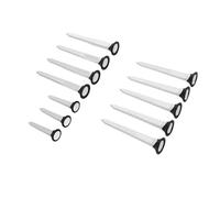 Golf Tees 12pcs Durable Nylon Design Adjustable for All Golfer Levels on the Golf Course