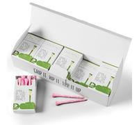 Golf Tees Colorful Painted Wooden Value 18/72/180 Pack, Durable Stylish Bamboo Tees 3 1/4 2 3/4 Inch Long for Golfers, Premium Cool Style Enhanced Visibility for Men Women (Pink-180 Pack, 3 1/4 Inch)