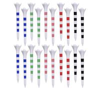 Golf Tees for Men, 20 Pieces Golf Tees Practice Golfers Colorful Golf Tees for Beginners Golfers Amateur Players Retired Husbands Fathers Club Driving Course Garden