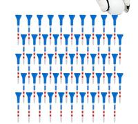 Golf Tees ,Golf Tees ,50 Flag Golf Tees - Patriotic Low Friction Golf Shirts Professional Stable Heavy Duty Stripes Stars Design for Men Club