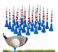 Golf Tees, Golf Tees | 50 Piece Stable T-Shirts, Sturdy and Stable Stars and Stripes Design, Patriotic Flag Golf Tees for Men, Women, Golf Lovers and Kids