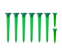 Golf Tees, Golfs Pegs, 3.15x0.51in Long and 1.5x0.39 Inches Short Sizes, Reduced Friction Accessories Set, Ball Tee for Practice Course, Training Beginners, Family Tournaments