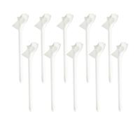 Golf Tees, Pack of 10, 4" Packed, White, Durable PP Plastic, Low Friction Design, 0.05 Pound | Path Performance Pegs to Improve Ball Distance and Fairway Accuracy