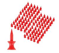 Golf Tees Short | Double Layer Golf Ball Tees | 50/ Pack, Reusable Golfing Tee Accessories for Women Men Training & Courses