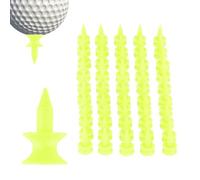 Golf Tees Short, Portable Golf Tee Double Layer, 50/ Pack, Reusable Golfing Tee Accessories for Women Men Training & Courses