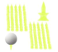 Golf Tees Short,Portable Golf Tee Double Layer | 50/ Reusable Golfing Tee, Accessories & Equipment for Courses