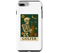 Golf The Golfer Tarot Card Skeleton Vintage Gothic Art Case for iPhone 7 Plus/8 Plus