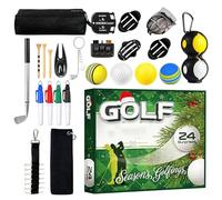 Golf Theme Countdown Calendar | Holiday Advent Favors | Christmas Countdown Calendar 24 Days with Golf for Him, Adult Men, Dad, Husband, Father and Friends