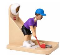 Golf Themed Automatic Bottle Opener, Golf Ball Theme Bottle Opener, Golf Swing Cap Launcher, Beer Bottle Opener, Beer Bottle Cap Launcher and Collector, Novelty Bar Tool (1pc)