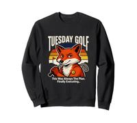 Golf This Was Always The Plan Finally Executing Sweatshirt