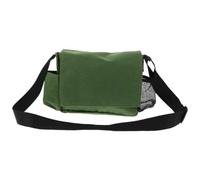 Golf Tool Bag Compact Sling for Tees and Sand Tools, Green | Nylon Build, Hands Free Carry, Large Capacity, Unisex Style, for Play and Gym Use