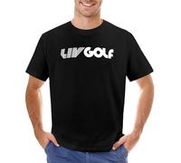 Golf-Tournament liv T-Shirt Korean Fashion Custom t Shirts Design Your own Sweat Shirts Vintage t Shirt Designer t Shirt Men Black