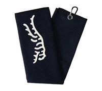 Golf Towel - Golf Ball Towel - Golf Ball JOUSWERSER | Golf Cleaning Wipe Cloth | 23.6 x 15.7 Inch Club Wipe with Clip | Tiger Print Baall Scrubbing for Quick Removal of Dirt, Sand