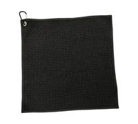 Golf Towels For Golf Bags - 11.8x11.8 Inches Waffle Pattern Microfiber Golf Towel,Golfers Camping Golf Towels With Carabiner Clip Quickly Remove Sand, Mud, Dirt And Sweat