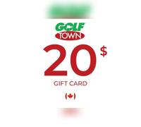 Golf Town Gift Card 20 CAD Key - CANADA