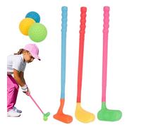 Golf - Toy Set | Sport Kit Mini Club Ball Training Equipment Lightweight PVC Outdoor Indoor Activity Preschool Learning Family Interaction Backyard Garden Play Educational Skill Development Fu