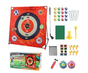 Golf Trainer in the Yard - Outdoor Chip Mat Set, Golf Practice Equipment for Skill Development, Complete Yard Setup, Fun for Family