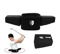 Golf Training Accessory - Golf Grip Correction Belt and Armband, Swing Exercise Correction Equipment, for Match in the Garden, Gym, Tournament, Indoor Course