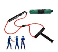 Golf Training Aid - Latex | Portable Elastic Practice Aid, Pull Trainer Swing Cord | For Women, Men, Outdoor, Course, Backyard, Indoor, Home, Gym