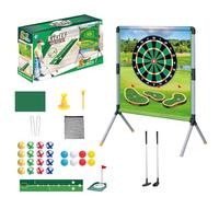 Golf Training Aid Outdoor Games - Swing Tutor, Single Sports Kit for backyard play, Play Set with Balls Tees, Leisure Wares, Hitting Rig for lawn, patio and garden court weekend activity