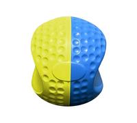 Golf Training Ball - Swing Position Guide, Practice Improver | PU Foam S 14.8x12.5cm M 17x14cm L 18.5x16cm 5.83-7.28in Coaching Tool for Starter Outdoor Range Chipping Putting Field Alignment Control