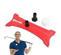 Golf Training Equipment, Golf Tee Training Plate, Swing Training Pad, for Indoor and Outdoor Use on the Range in Courses Tournament Gym
